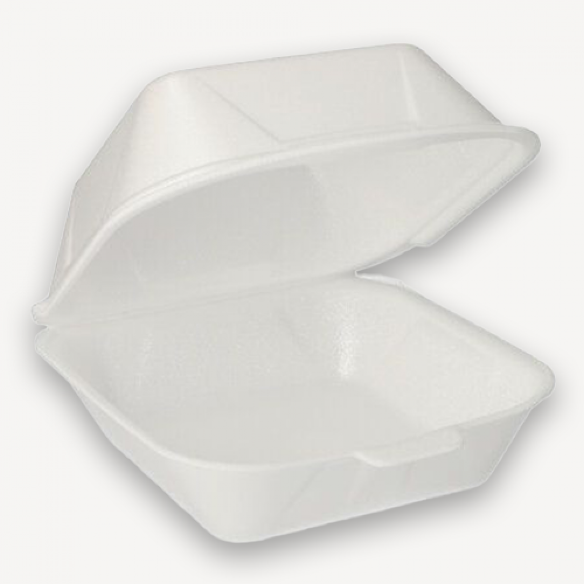 Hamburger-Box HB6 open