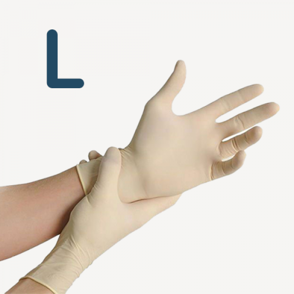 Latexhandschuhe, L